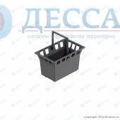 Корзина к дождеприемнику 300х300 пластиковая (2150-д)