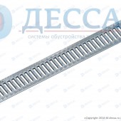 Решетка водоприемная -10.13,6.100- штампованная нержавеющая сталь (5030-д)