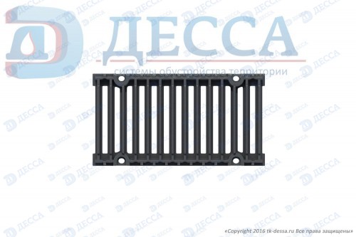 Решетка водоприемная ВЧ-50 (500х240) кл.D400 DN200 (щелевая) (022273)